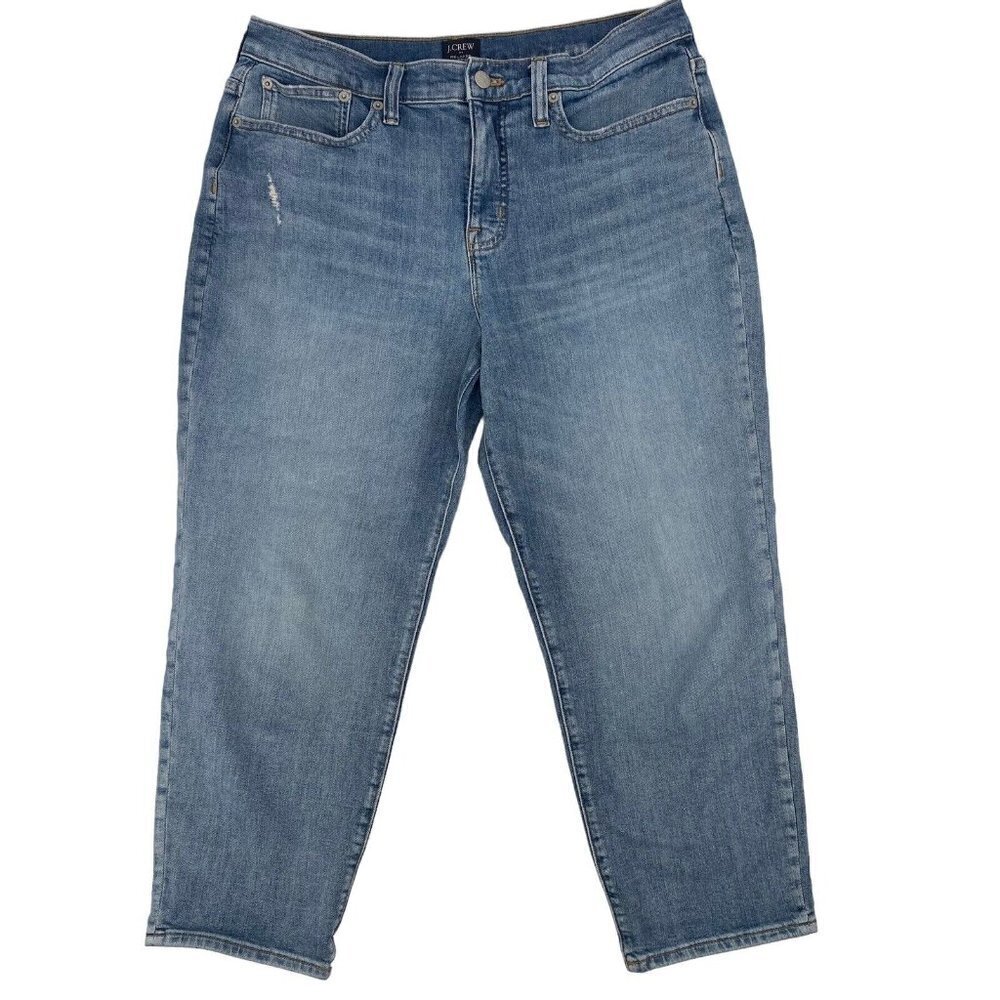 J.Crew Women’s Size 29P Relaxed Boyfriend Jeans BM465 - Picture 1 of 9
